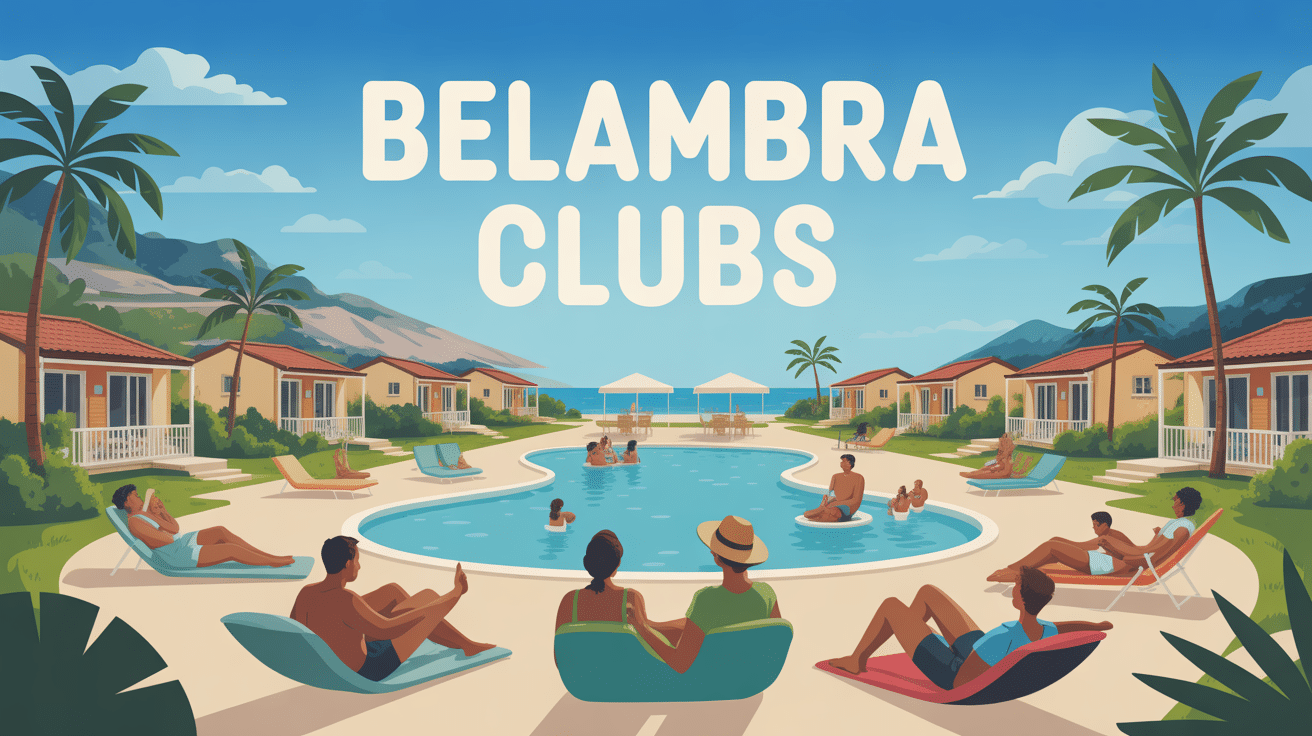 Village vacances Belambra Clubs avec bungalows et piscine