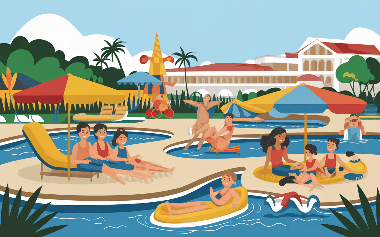 Complexe hôtelier familial à Minorque