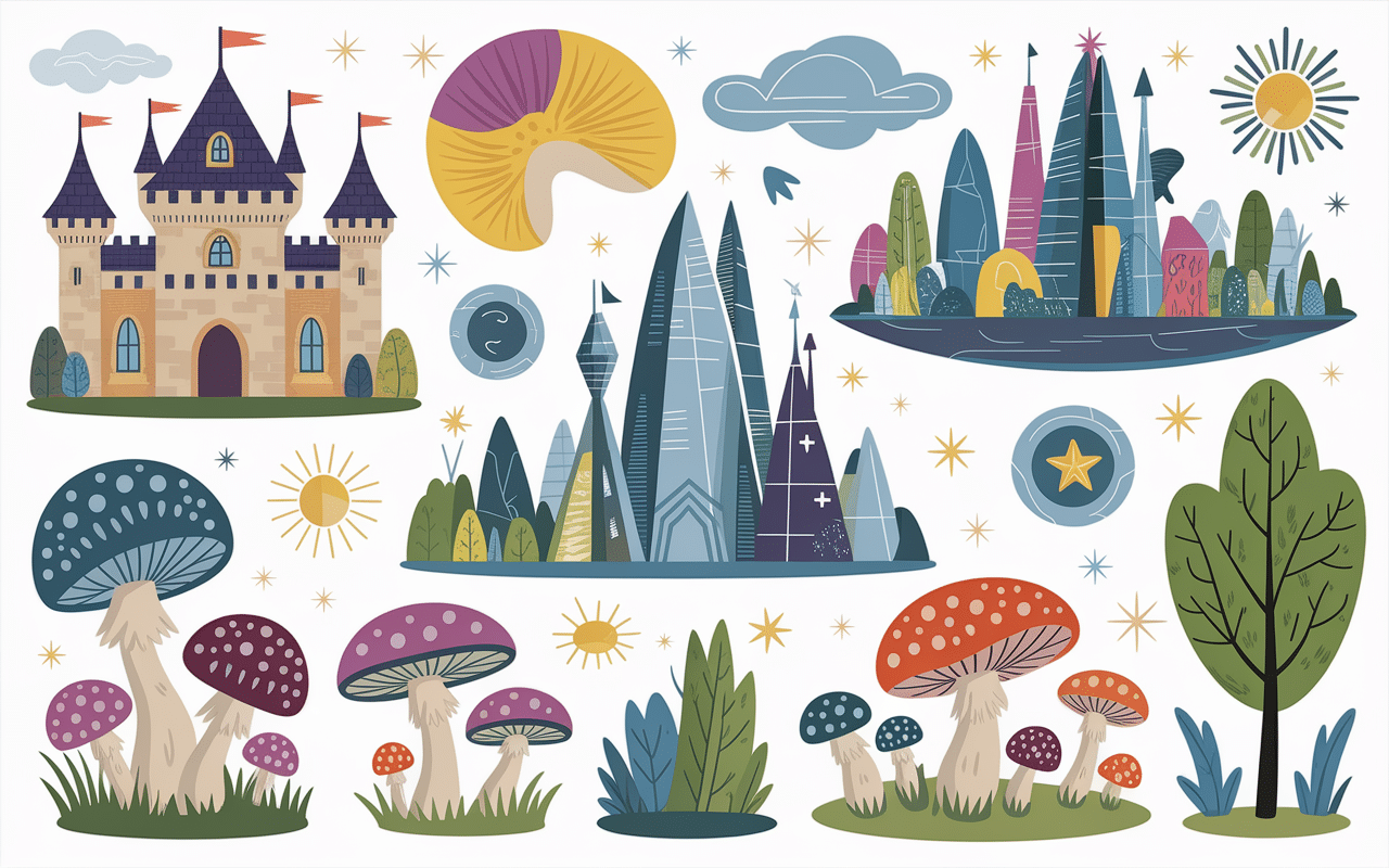 Univers fictifs et pays en W