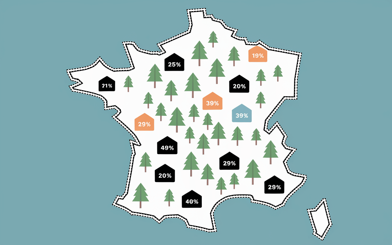 Carte stylisée de Marnes-la-Coquette