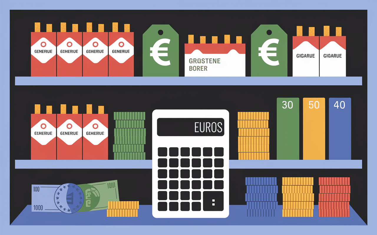 prix cigarette croatie comparatif euros