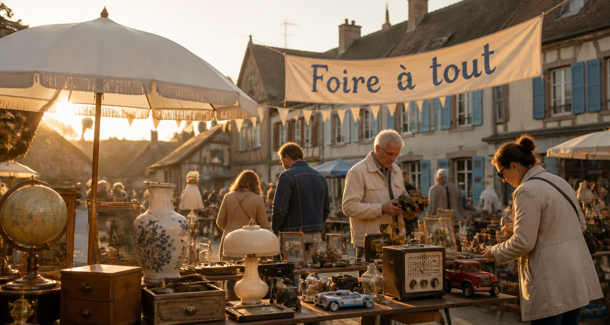 foire a tout en haute normandie tables objets anciens chineurs