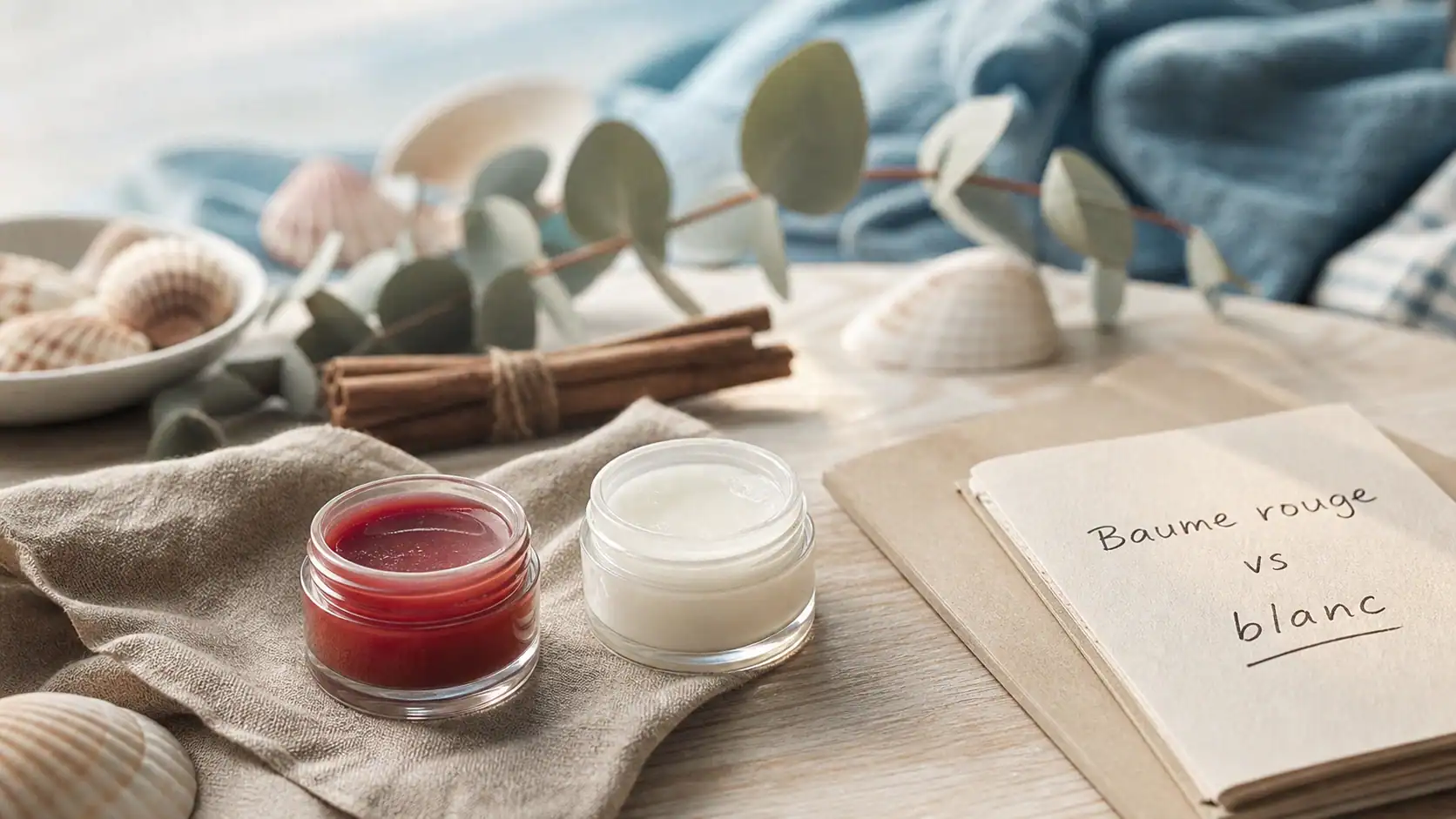 Difference entre baume du tigre blanc et rouge : pot rouge et pot blanc