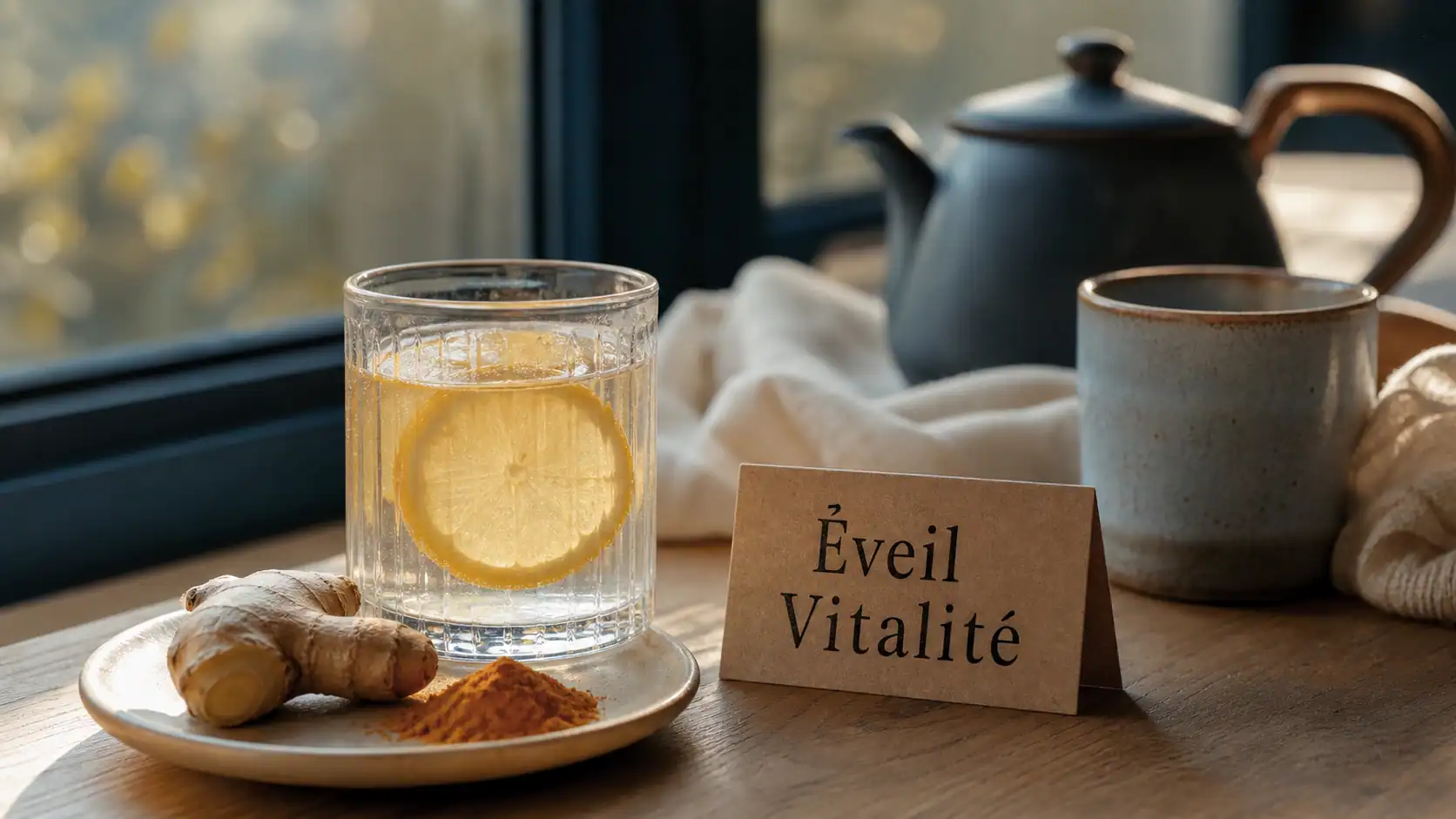 Jus de citron le matin pour maigrir avis : eau tiède citronnée, gingembre, curcuma, petit-déjeuner