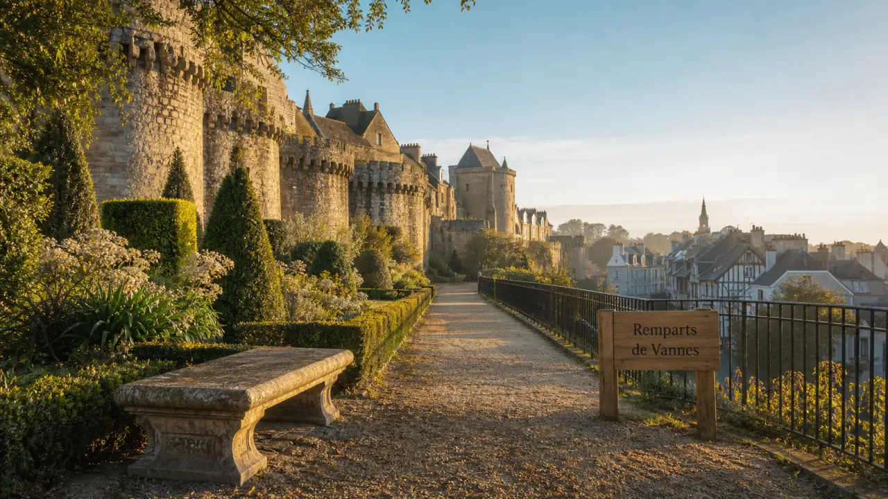 Que visiter à Vannes : remparts et centre historique