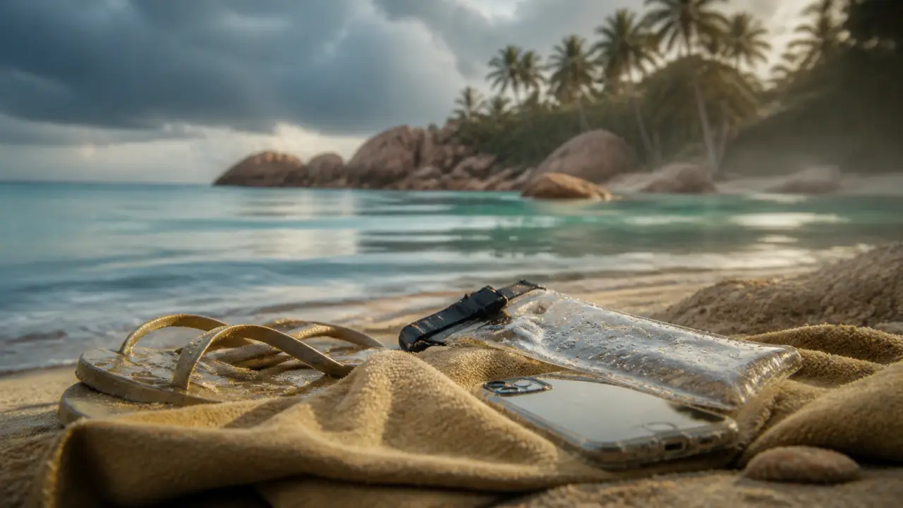 Seychelles en décembre : mer turquoise sous averses courtes