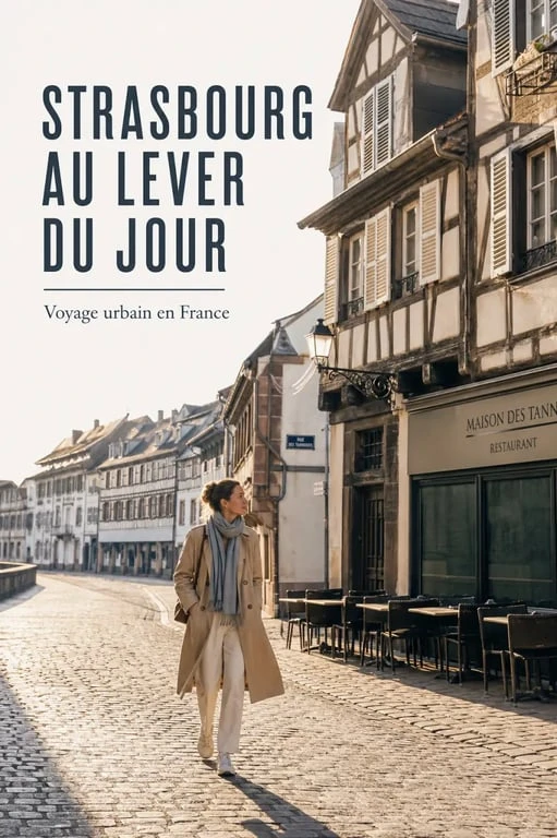 Où partir seule en France : week-end solo à Strasbourg