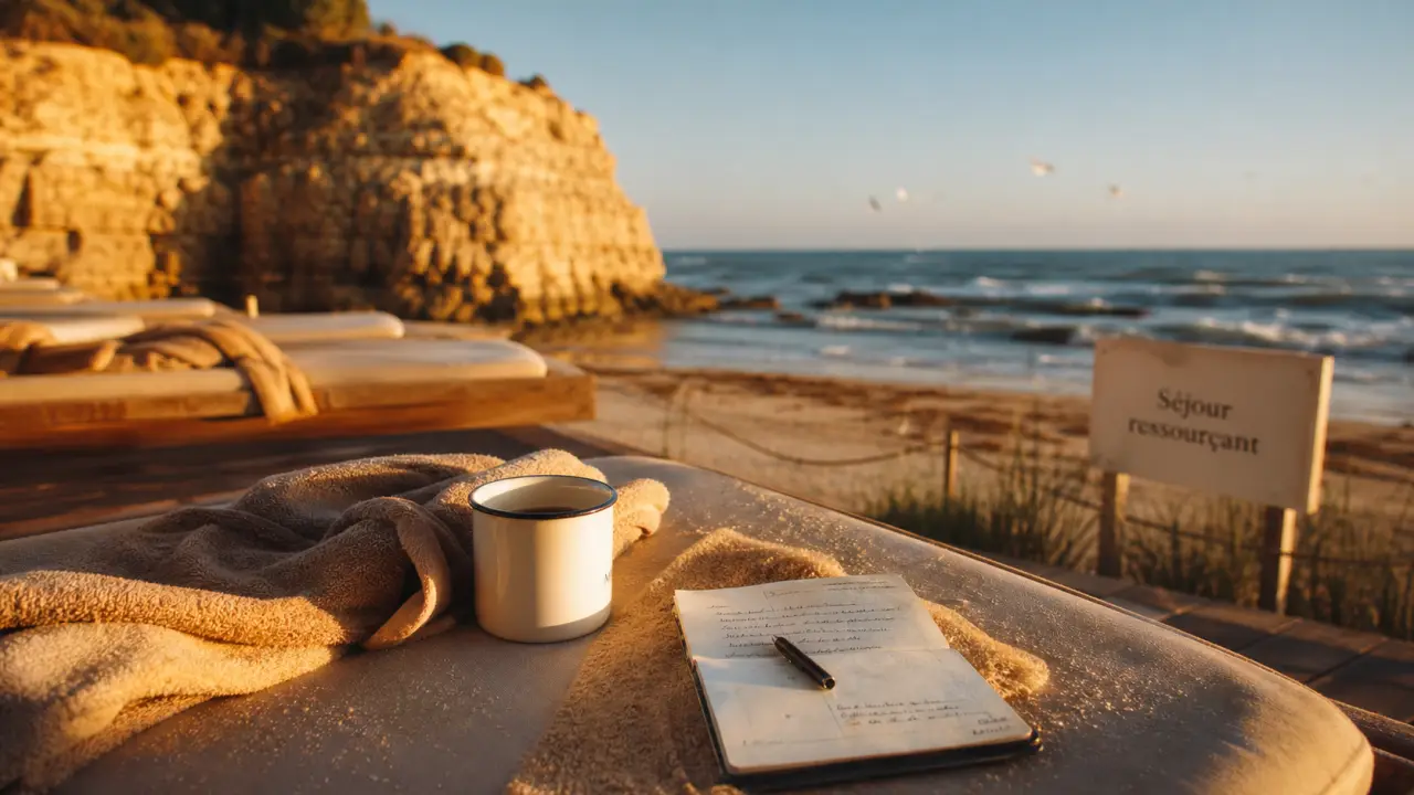Séjour pour se ressourcer seul en bord de mer, calme et détente
