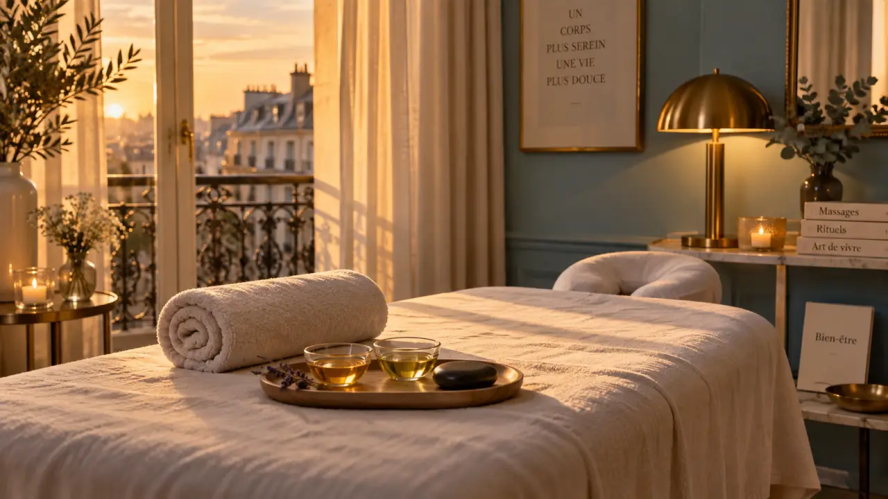 Franca massage bien être paris 20, table de massage spa privé à Paris 20