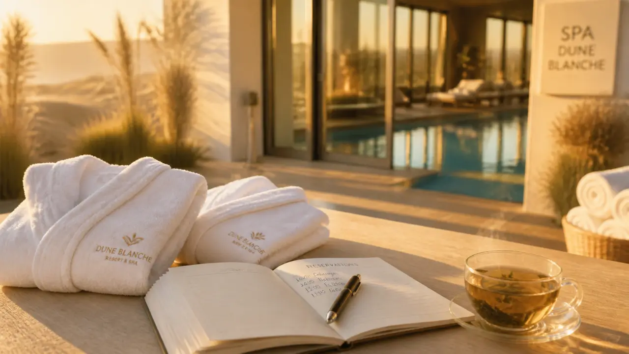 Weekend spa : réservation claire et sans surprise