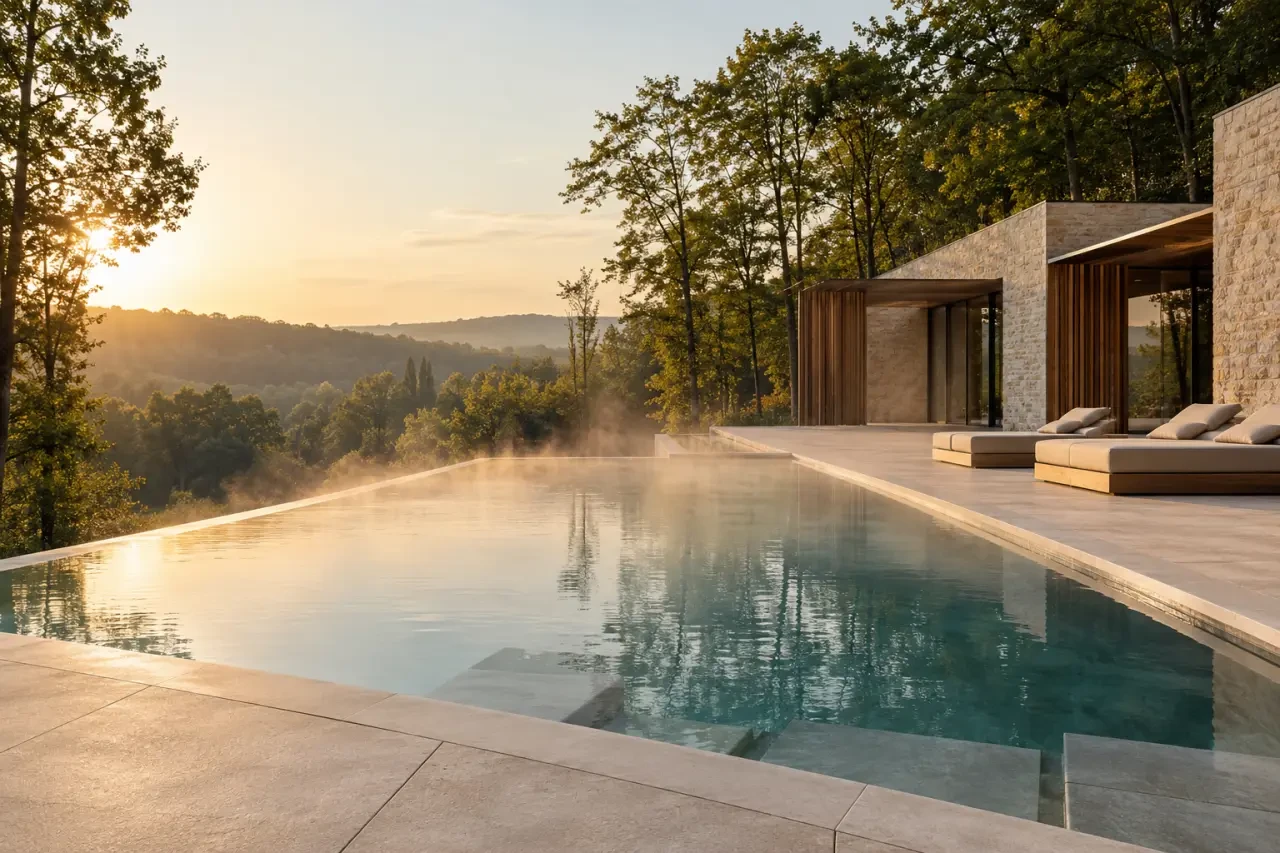 Spa et piscine du LOISIUM Wine & Spa Hotel Champagne à Mutigny