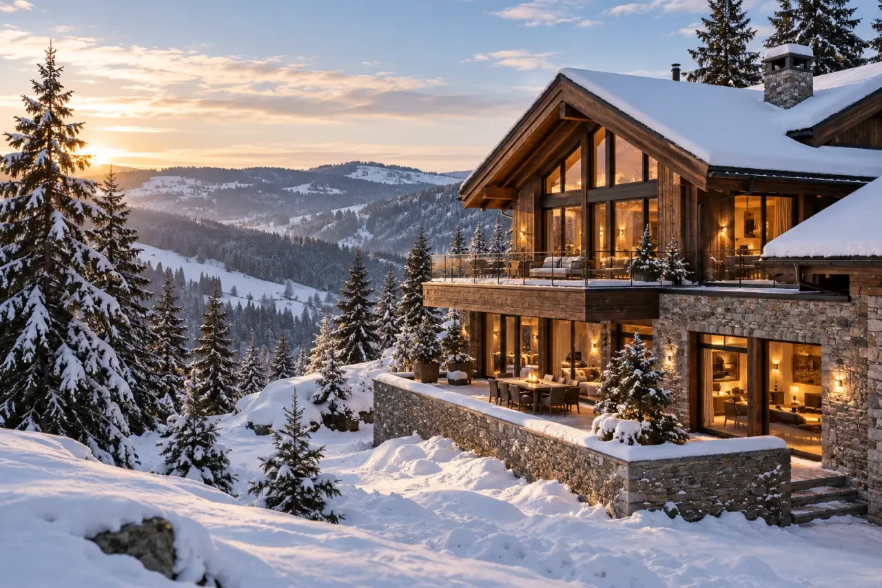 Chalet Hôtel Le Collet & Spa – Table de Montagne dans les paysages vosgiens