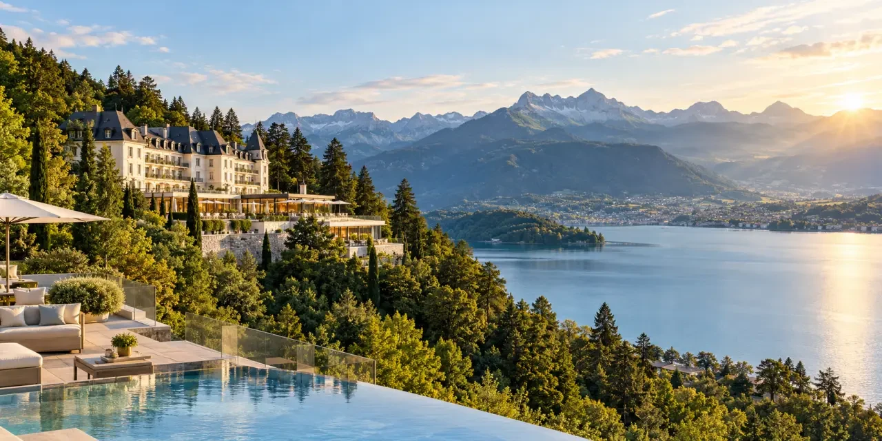 Hôtel Les Trésoms Lake and Spa Resort à Annecy entre lac et forêt