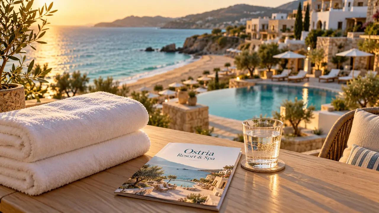 Hôtel Ostria Resort & Spa avec accès piscine et suite familiale, vue mer de Libye