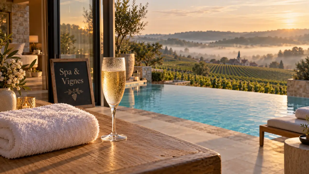 Spa entre vignes et forêt au LOISIUM Wine & Spa Hôtel Champagne